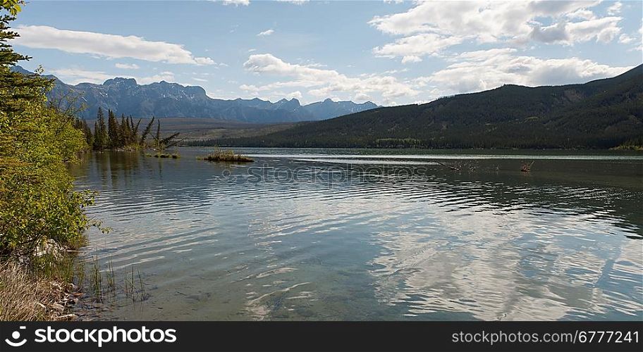 Medicine Lake, Jasper National Park, Alberta, Canada