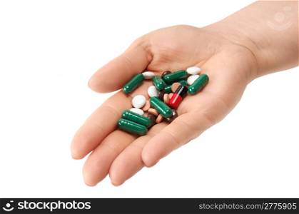 medicines in tablets
