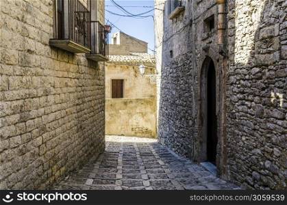 Medieval architectural elements are seen in the ancient city of erice