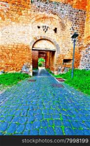 Medieval Castle Orvieto in Italy