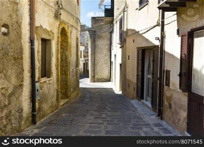 Medieval City of Pietraperria in Sicily