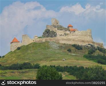 Medieval fortress of Rupea village, Transylvania, Romania