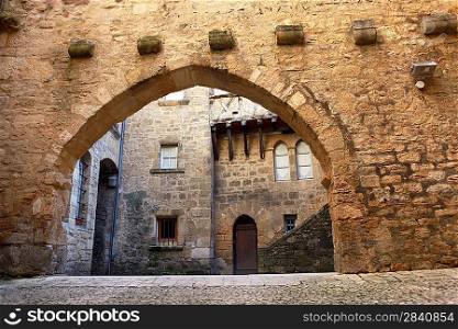 Medieval stone arch