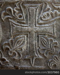 Medieval stone cross