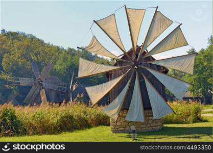 Medieval windmill in Sibiu, Romania