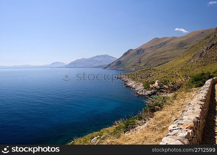 Mediterranean sea Riserva dello Zingaro