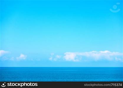 Mediterranean sea - Seascape with large space for your own text