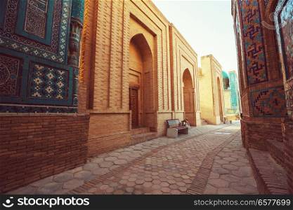 Medrese in ancient city Bukhara, Uzbekistan