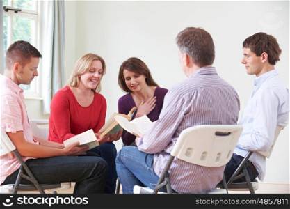 Meeting Of Book Reading Group
