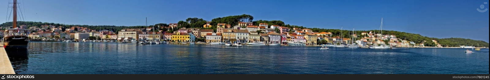 Megapanoramic view - Mali Losinj, Island of Losinj, Croatia II