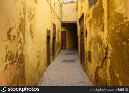 Meknes - one of the four Imperial cities of Morocco. Meknes - one of the four Imperial cities of Morocco, located in northern central Morocco