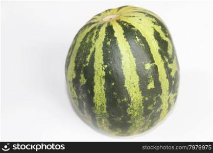 melon on a white background