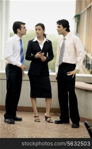 Men and woman in a meeting