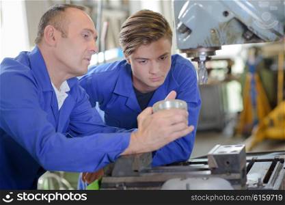 men in the workshop