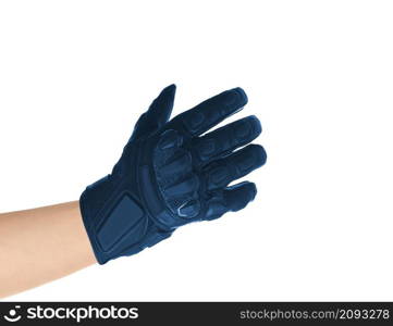 Men&rsquo;s leather gloves isolated