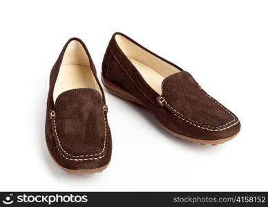 Men's brown slippers