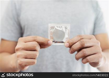 Men use condoms to prevent AIDS.