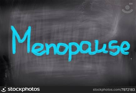 Menopause Concept