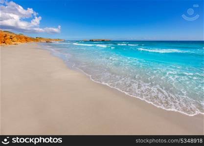 Menorca Platja de Binigaus beach Mediterranean paradise in Balearic islands