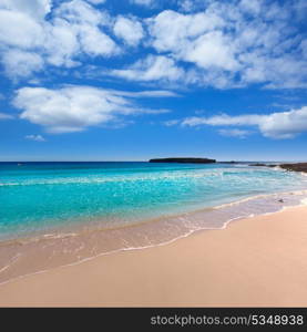 Menorca Platja de Binigaus beach Mediterranean paradise in Balearic islands