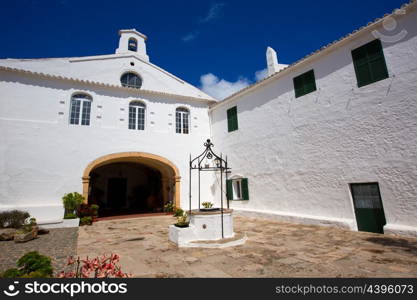 Menorca Sanctuary Mare de Deu del Toro in Balearic islands