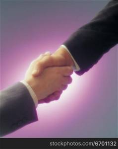 mens arms making handshake