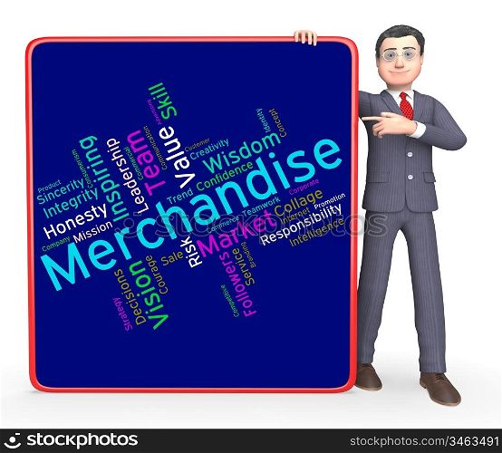 Merchantise Words Meaning Sold Goods And Sale