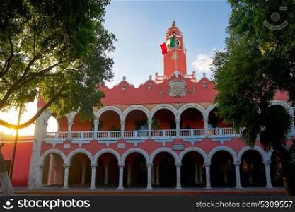 Merida city Town hall of Yucatan in Mexico