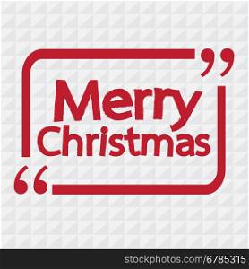 Merry Christmas lettering illustration design