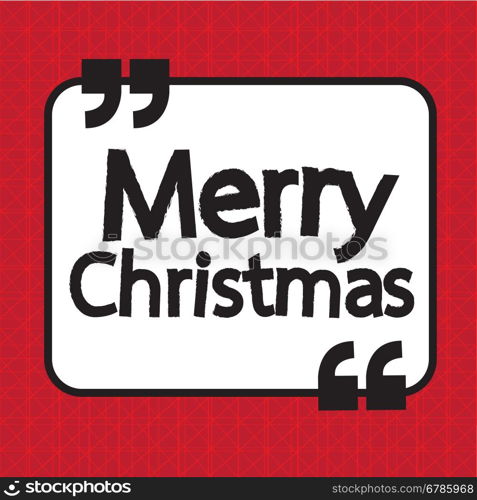 Merry Christmas lettering illustration design