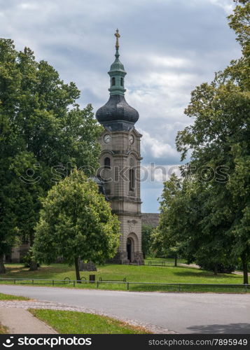 Meseberg, district Gransee, Oberhavel, Brandenburg, Germany - Listed church from the 16th century, rebuilt in 1772 and 1892