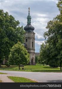 Meseberg, district Gransee, Oberhavel, Brandenburg, Germany - Listed church from the 16th century, rebuilt in 1772 and 1892