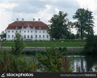 Meseberg, district Gransee, Oberhavel, Land Brandenburg, Germany - Baroque palace Meseberg, since 2007 guest house of the german government