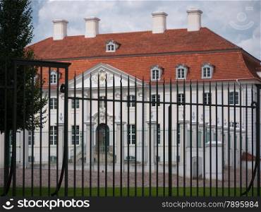 Meseberg, district Gransee, Oberhavel, Land Brandenburg, Germany - Baroque palace Meseberg, since 2007 guest house of the german government