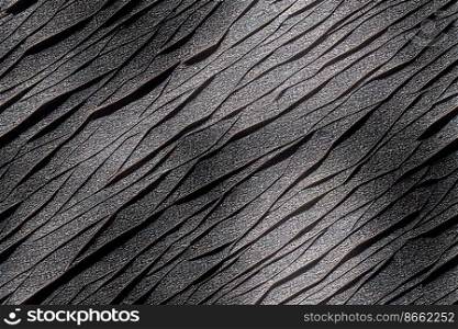 Metal seamless textile pattern 3d illustrated