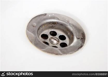 Metal Sink hole