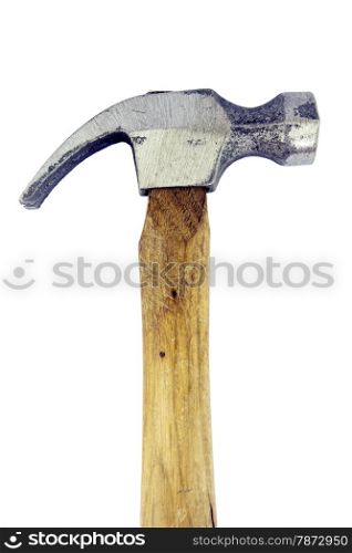 Metal sledge hammer isolated on white background&#xA;