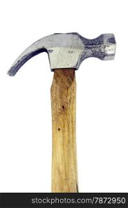 Metal sledge hammer isolated on white background&#xA;