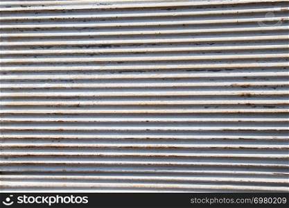 Metal surface as a background texture pattern