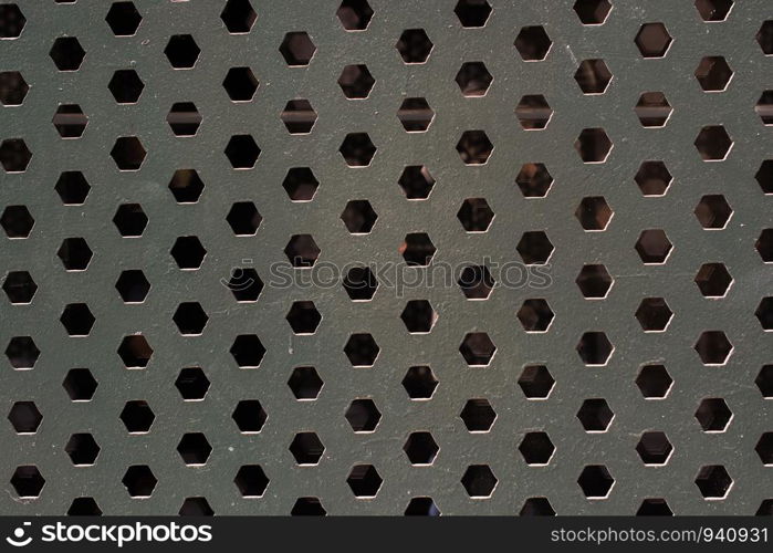 Metal surface as a background texture pattern