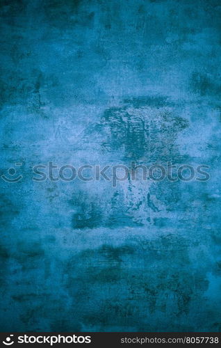 Metal surface painted in blue color.