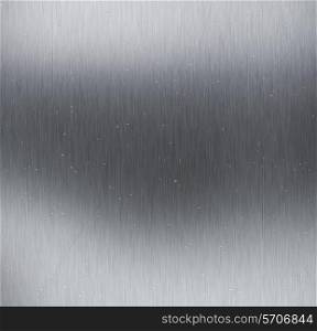 Metal texture background with scratches and dints