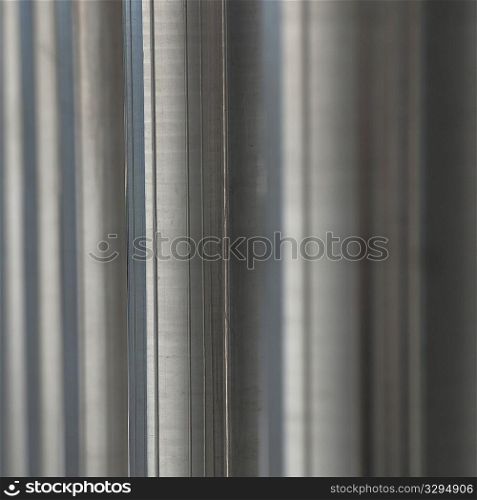 Metalic steel parallel pipes
