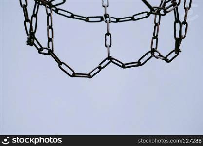 metallic chain net                               
