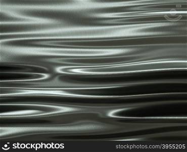 metallic cloth with waves and ripples. Useful as background