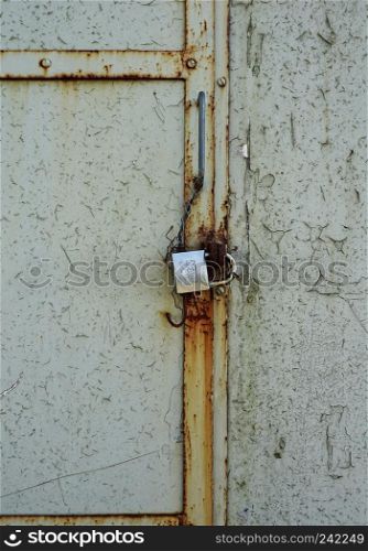 metallic door texture