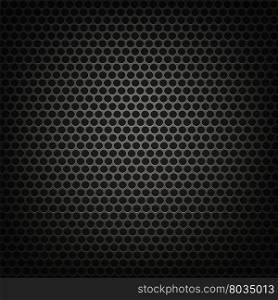 Metallic Perforated Background.. Metallic Grid Perforated Background. Grey Metal Circle Pattern