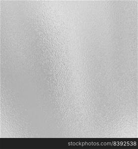 Metallic silver foil texture background 