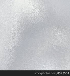 Metallic silver foil texture background 