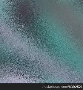 Metallic turquoise foil texture background 